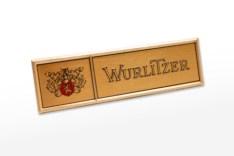 Wurlitzer 106 Name Plate