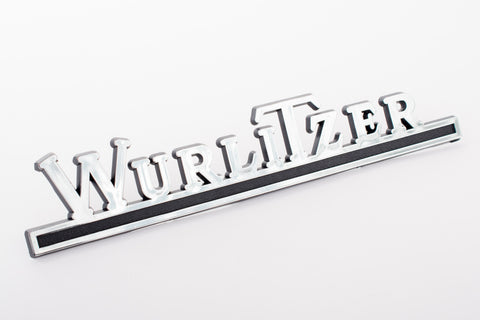Wurlitzer Rear Chrome Logo